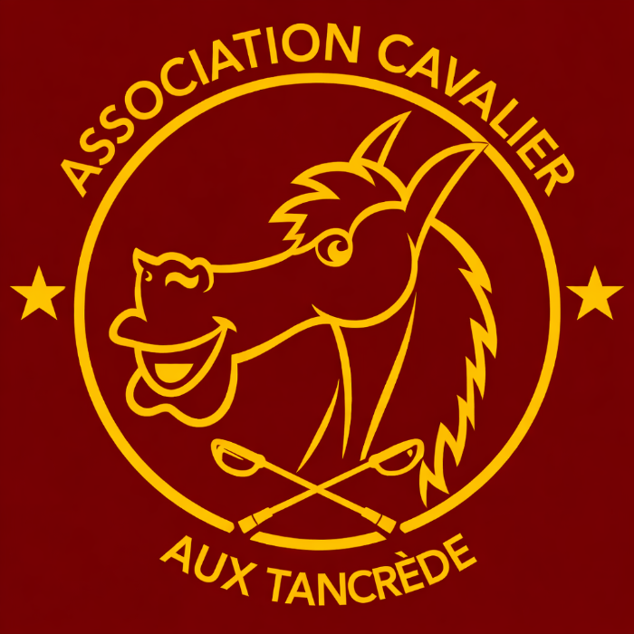 Logo association cavalier aux Tancrède