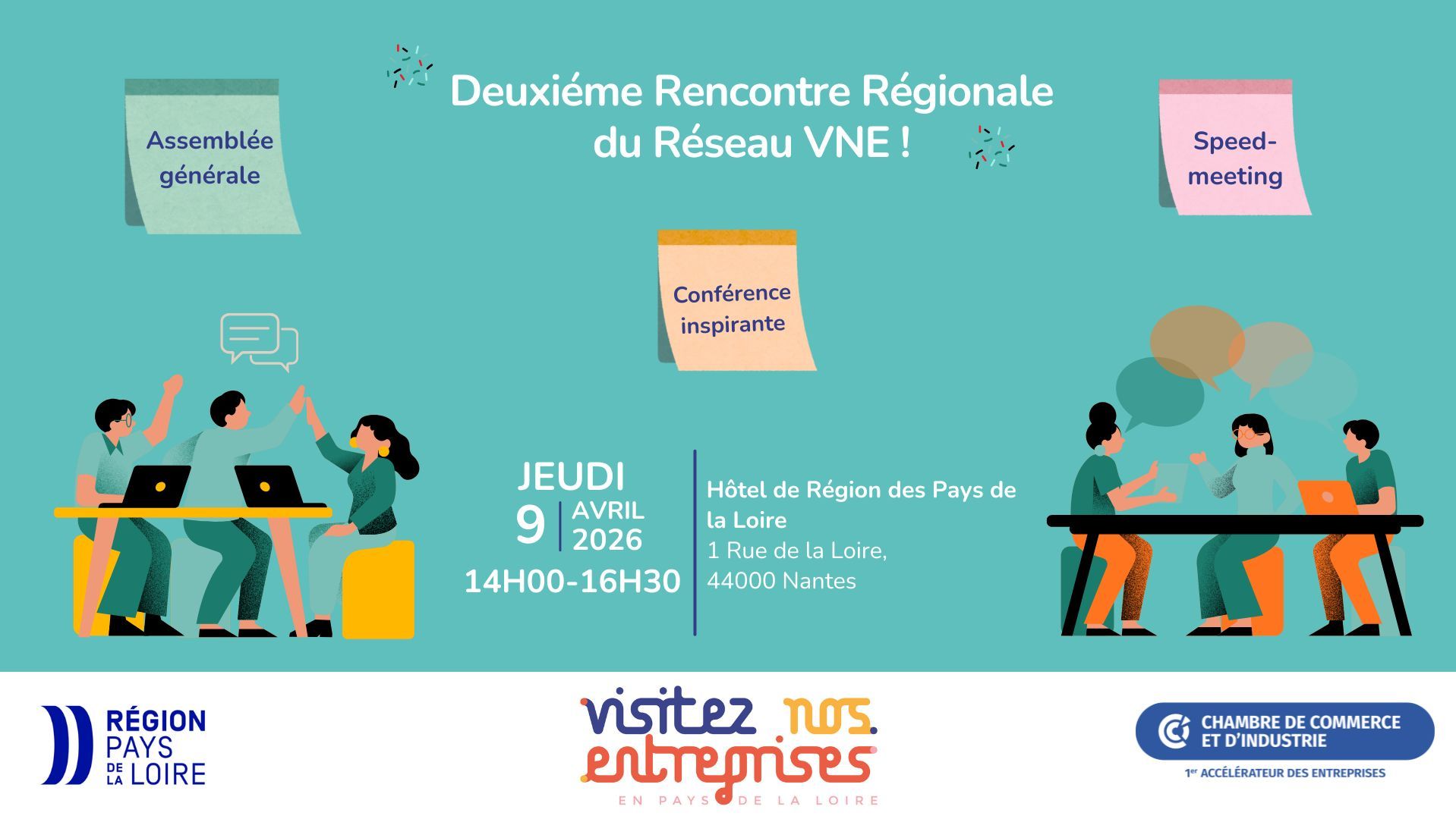 Les 2e rencontres régionales du réseau VNE