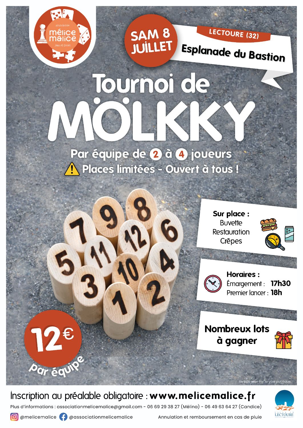 Tournoi de Mölkky 2023