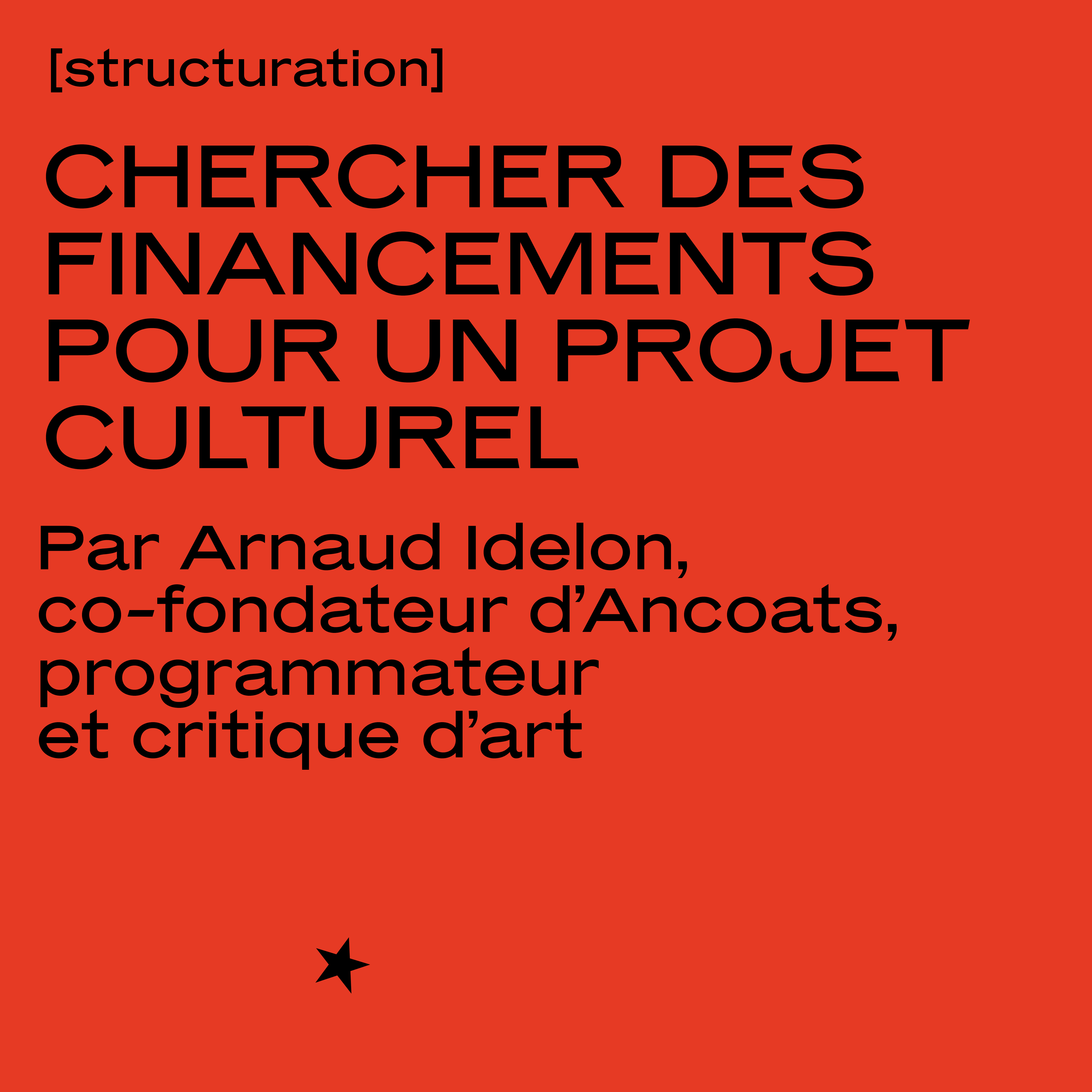 Chercher des financements pour un projet culturel [présentiel]