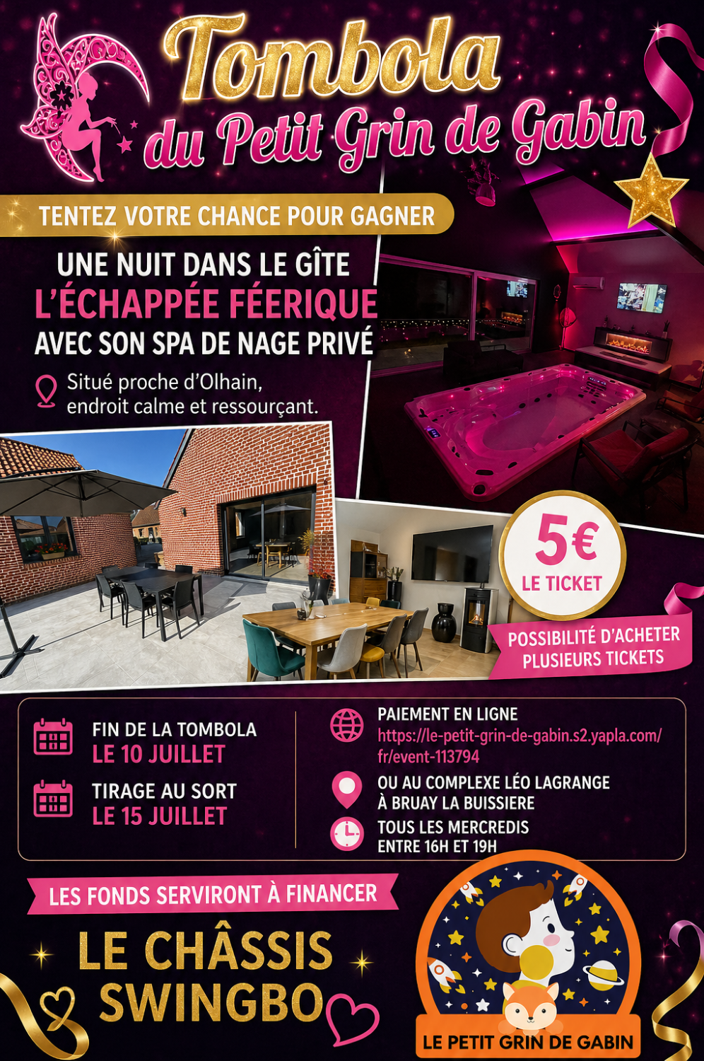 TOMBOLA DU PETIT GRIN DE GABIN