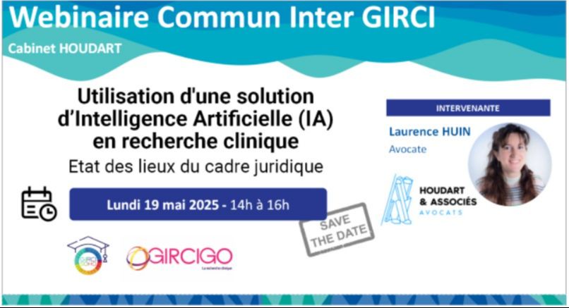 IA & Recherche Clinique - Etat des lieux du cadre juridique