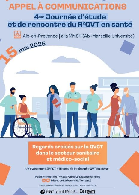 4ème Journée d’étude  et de rencontre du R2QVT en santé