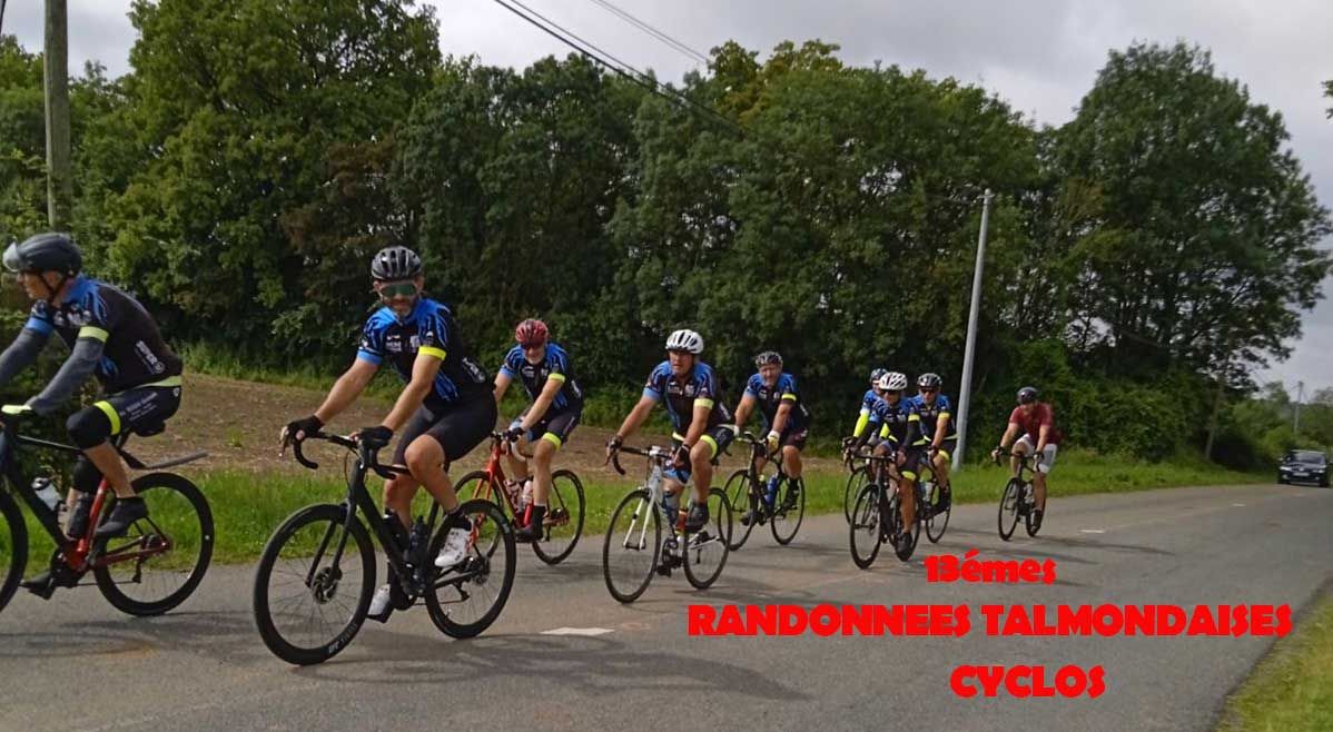 Les randonnées talmondaises cyclos 2026