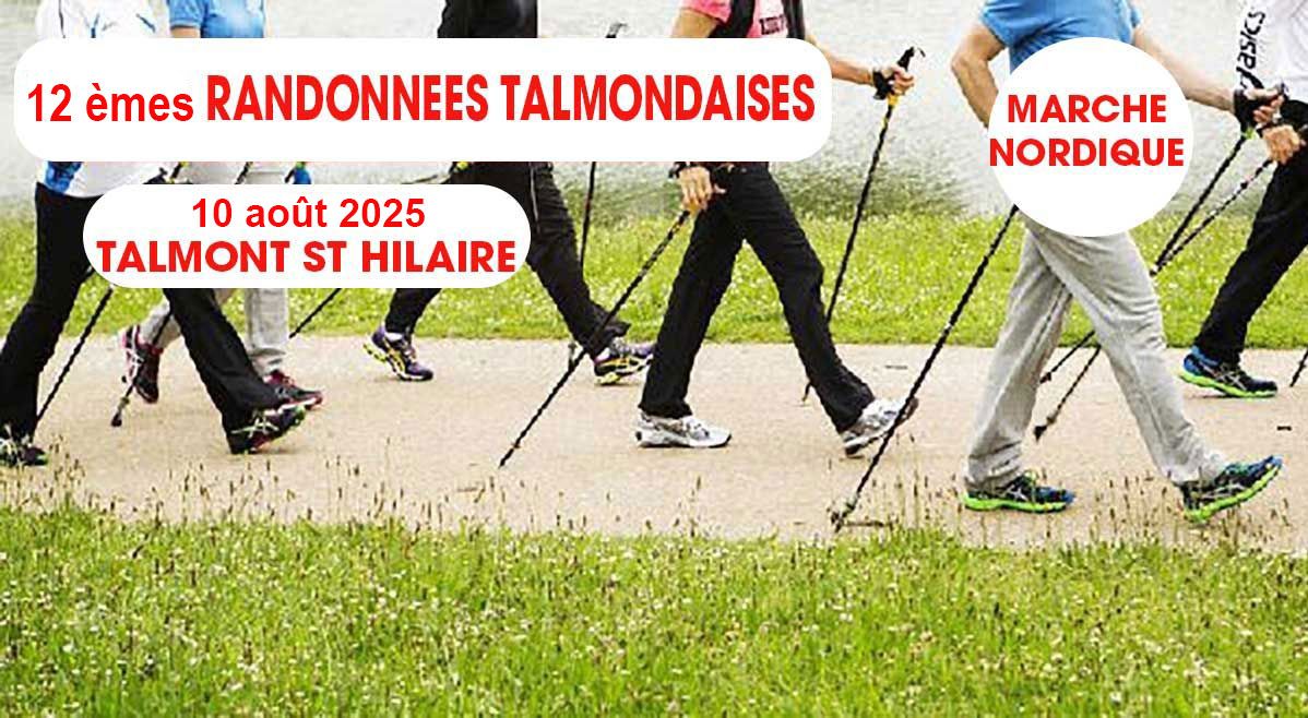 Les randonnées talmondaises marche nordique 2025