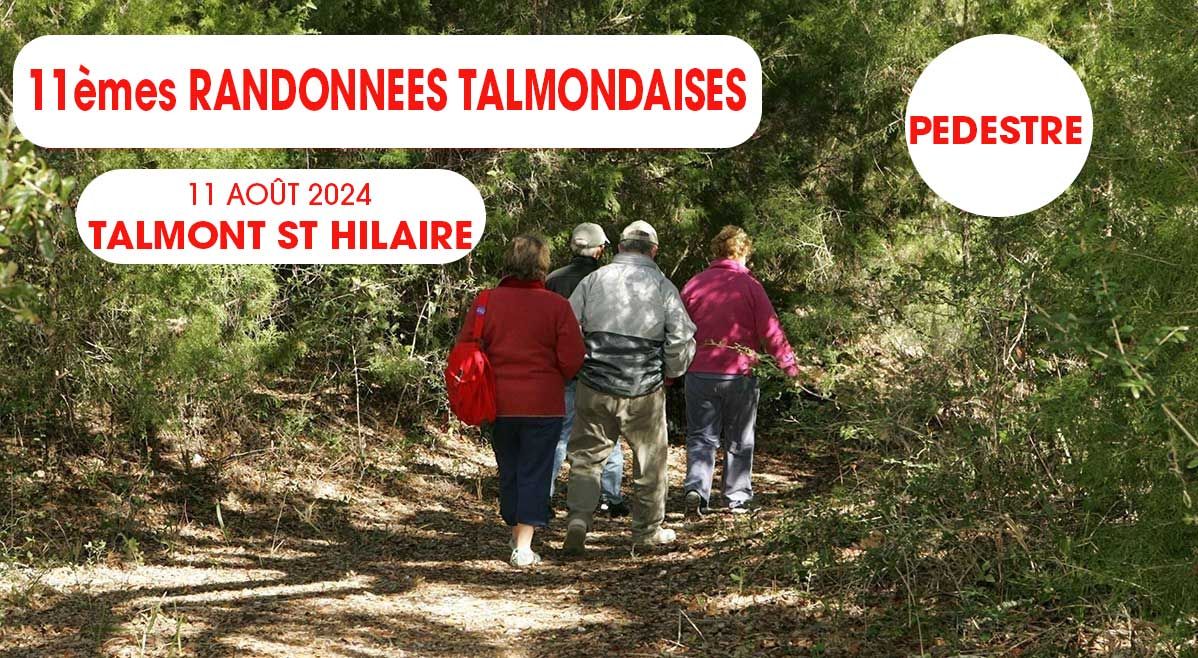 Les randonnées talmondaises pédestres