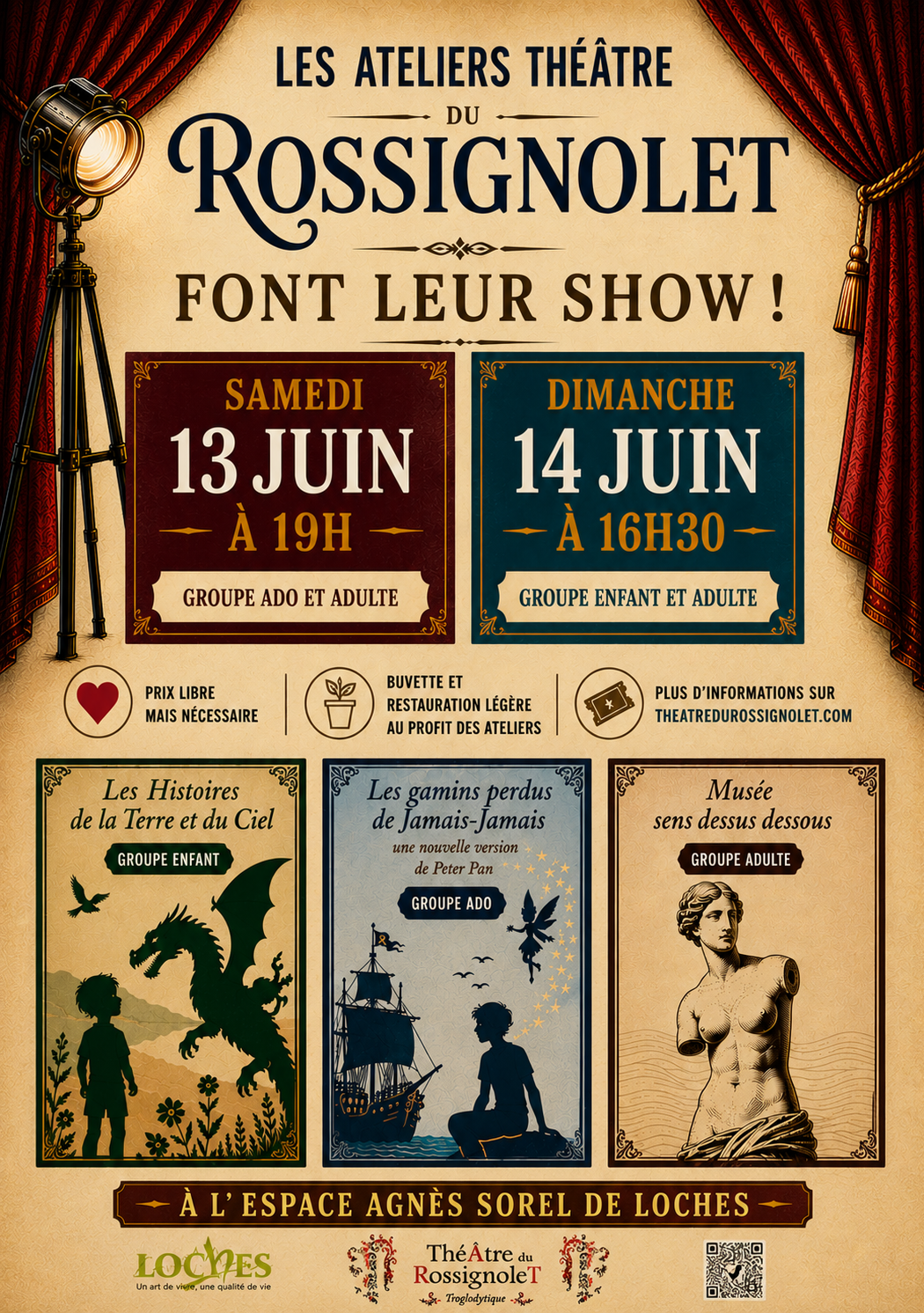 Les ateliers théâtre font leur show !
