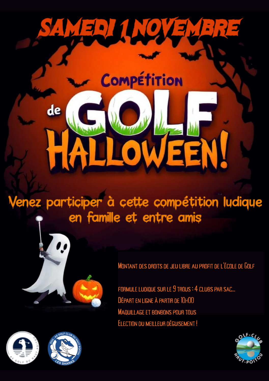 Golf Halloween