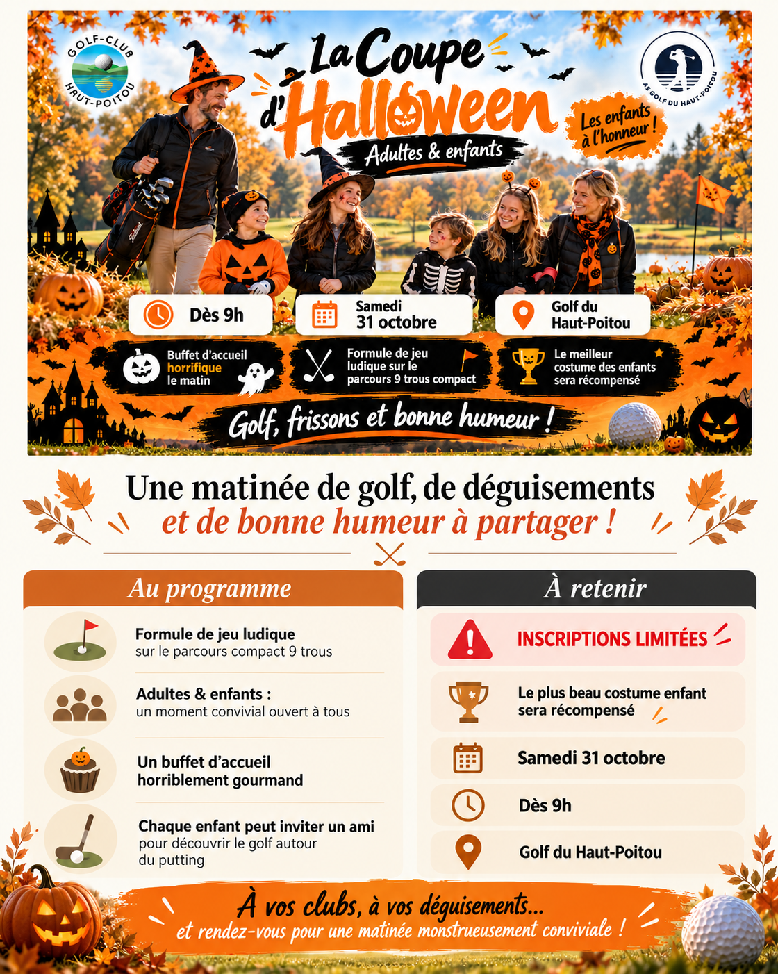 Golf Halloween 2026