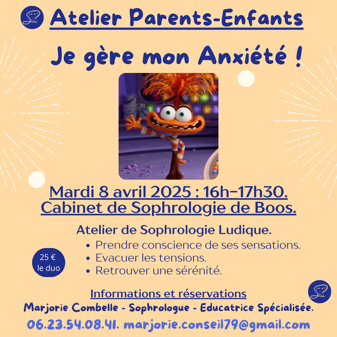 Je gère mon Anxiété !