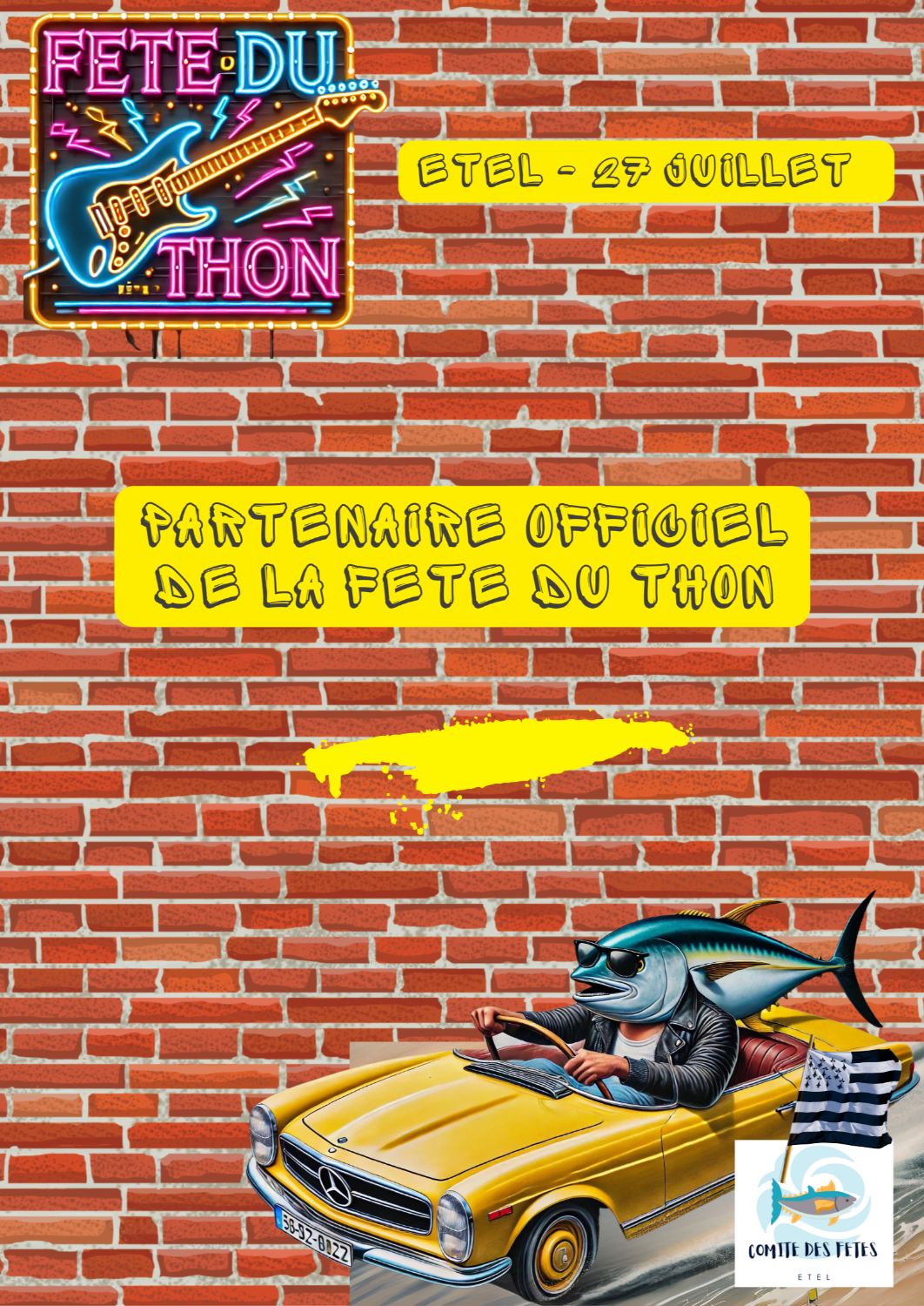 Recherche de sponsors pour la Fête du THON 2025