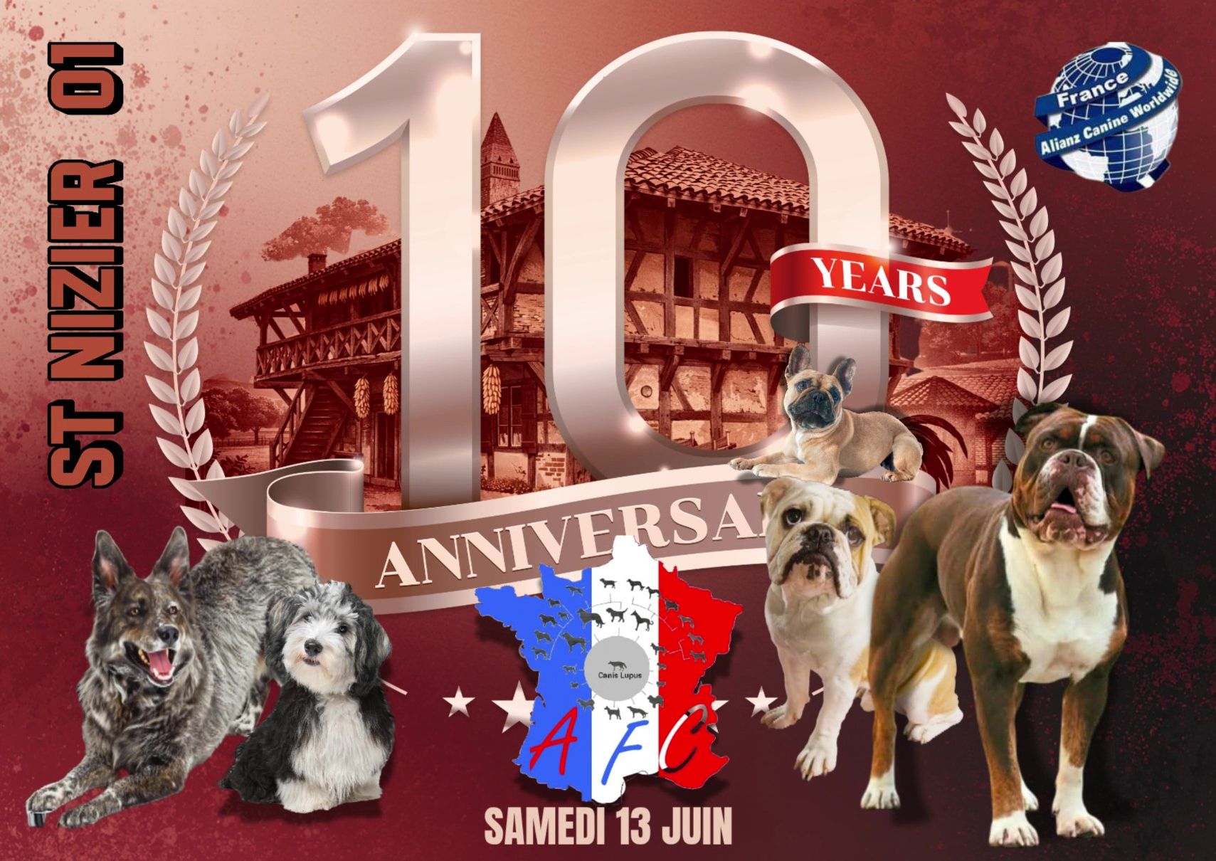 MANIFESTATION CANINE 13 JUIN 2026