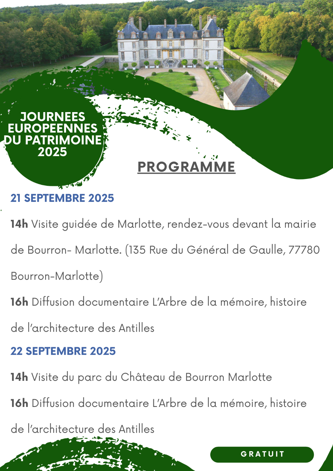 Journées Internationales du Patrimoine 2025