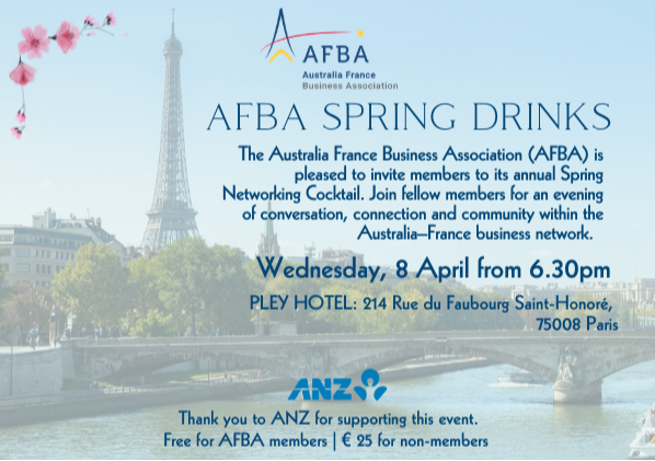 AFBA Spring Drinks 2026