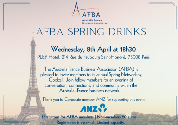AFBA Spring Drinks 2026