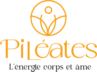 Logo association pileates - l'énergie corps et âme