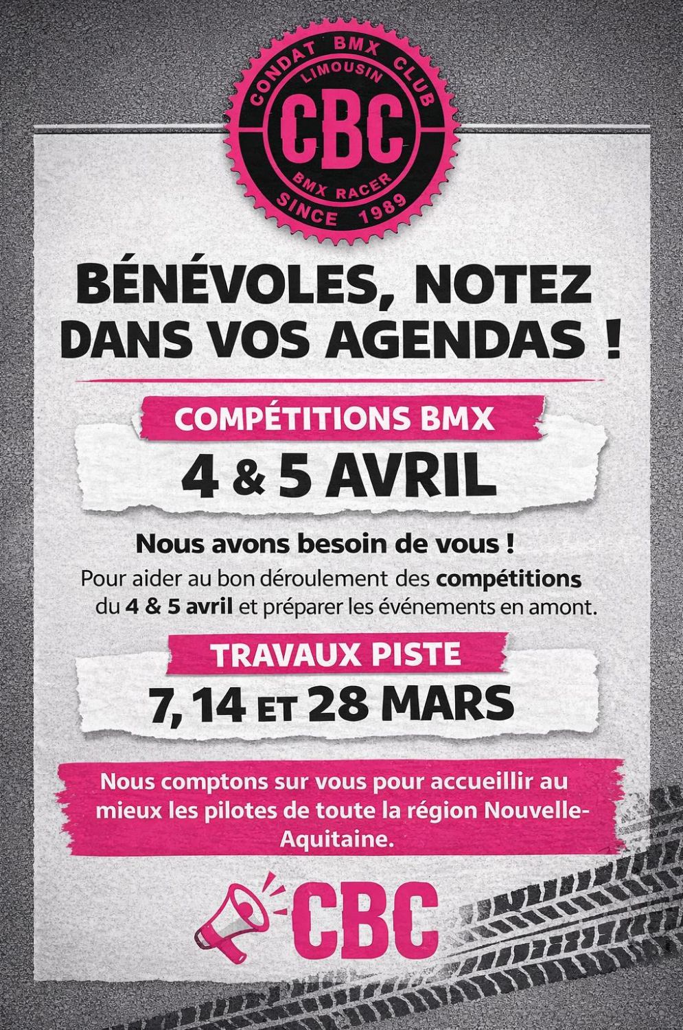 Travaux piste  #1 Condat sur vienne