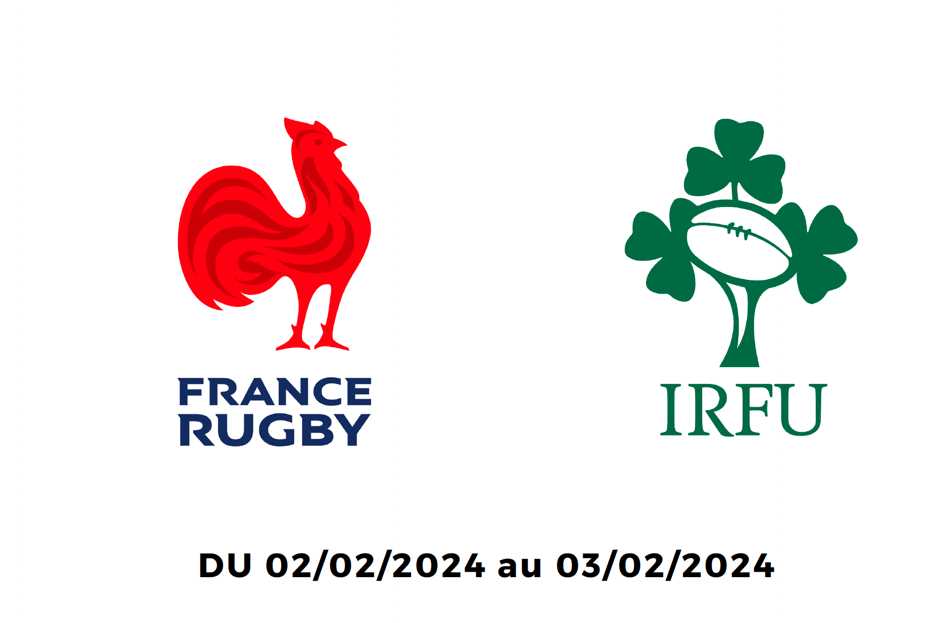 Tournoi 6 Nations 2024 - France vs Irlande à Marseille