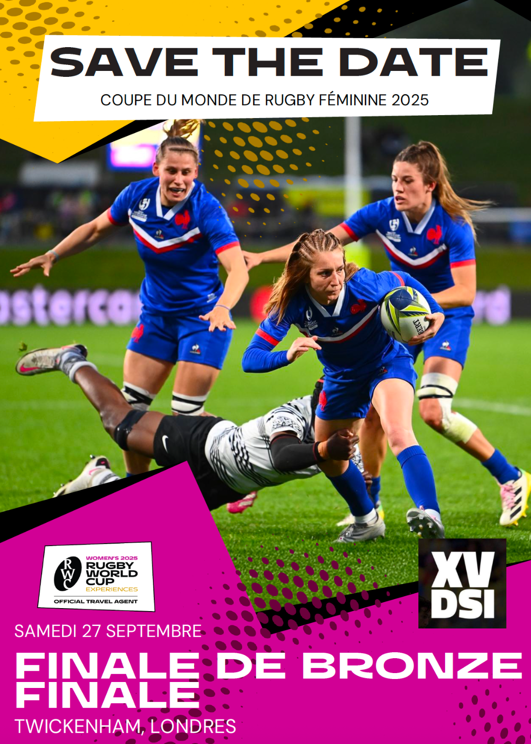 Women Rugby World Cup Final  à Londres