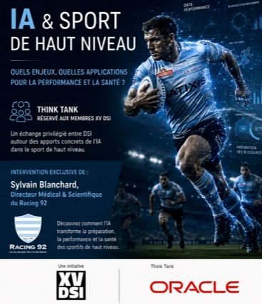 Evénement Oracle - À 1 an de la coupe du monde, parlons IA et Rugby de haut niveau