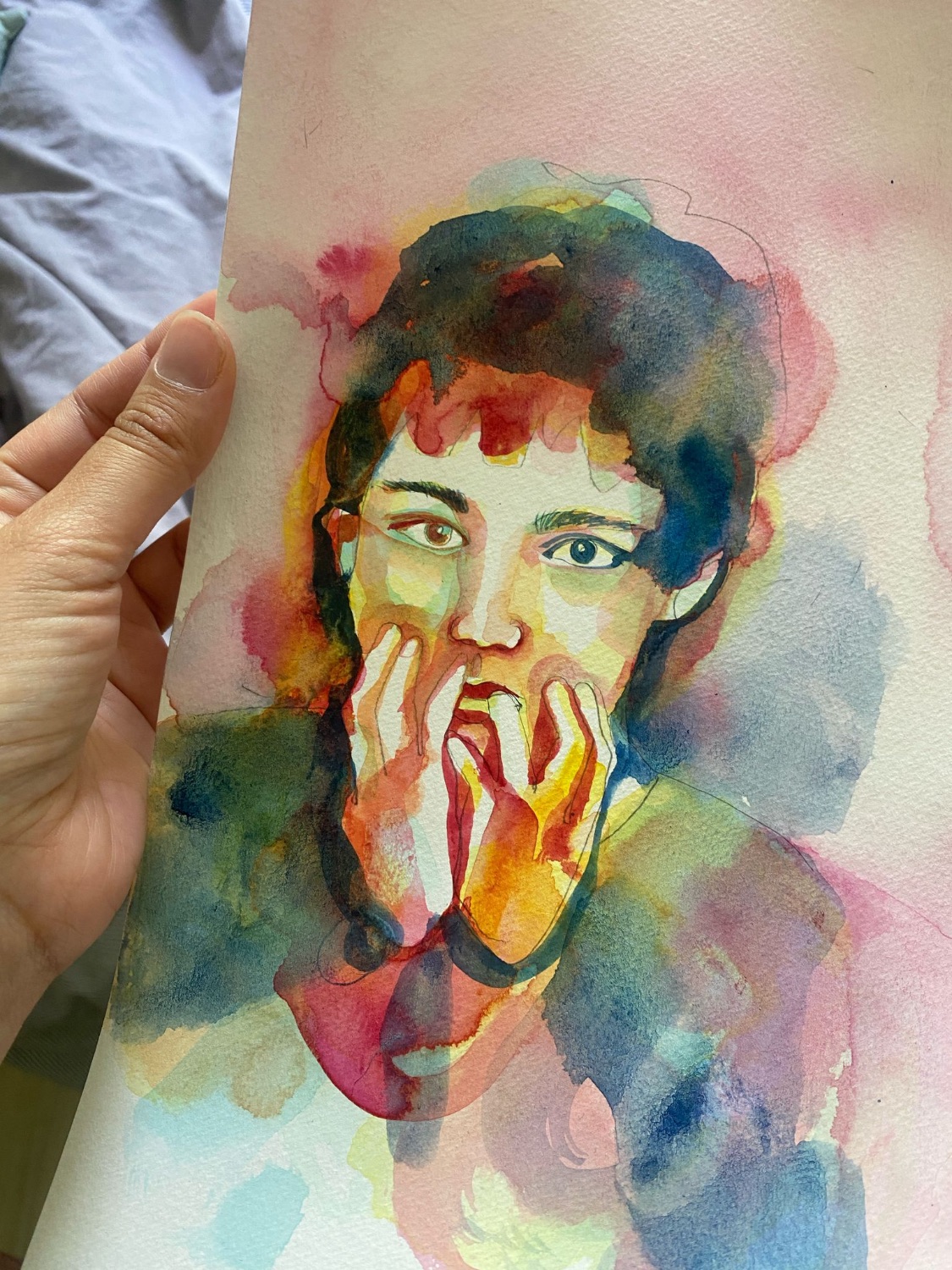 Atelier enfant (de 6 à 15 ans) Le portrait aux couleurs primaires.