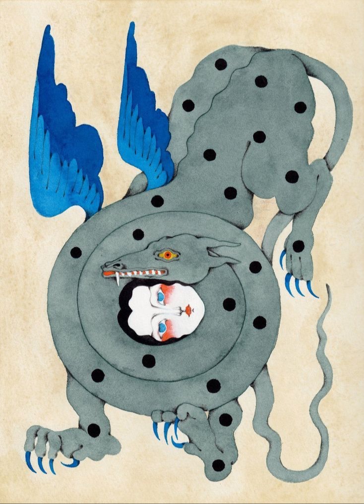 Atelier enfant (de 6 à 15 ans) Créer une chimère en peinture.