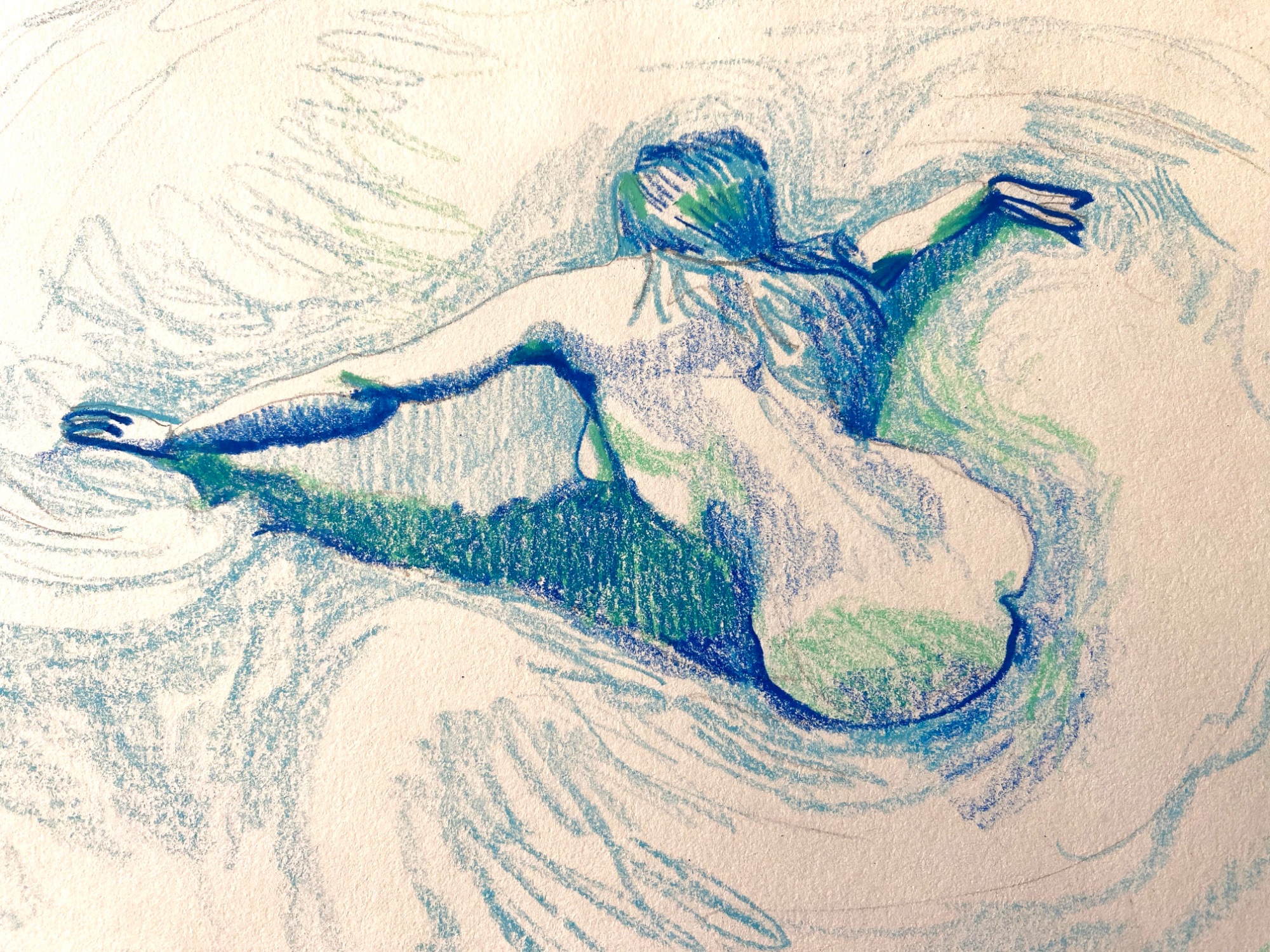 Atelier dessin de modèle vivante et poésie à la rivière