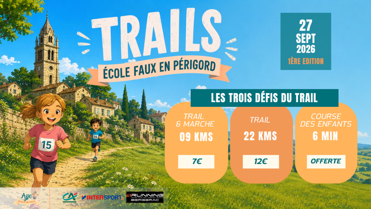 Trail de l'École de Faux en Périgord