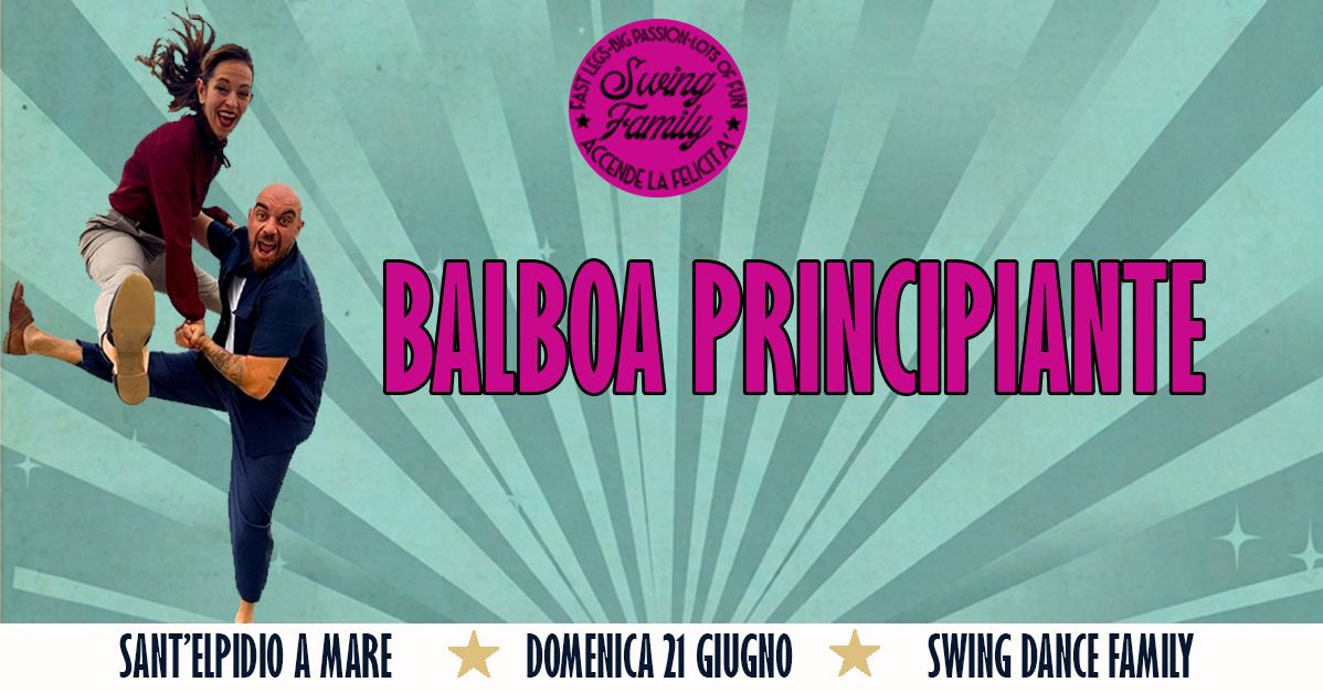 workshop di BALBOA PRINCIPIANTI con Marco e Eleonora