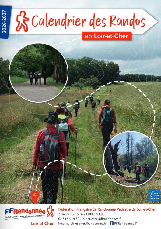 Calendrier des randonnées pédestres en Loir et Cher