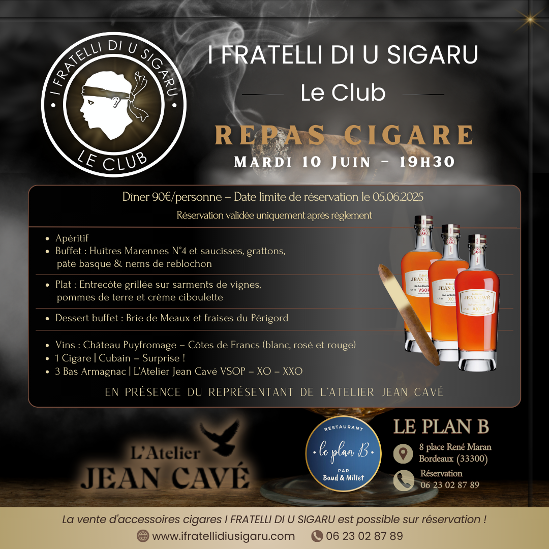 I Fratelli di u Sigaru | L'Atelier Jean Cavé | Restaurant LE PLAN B