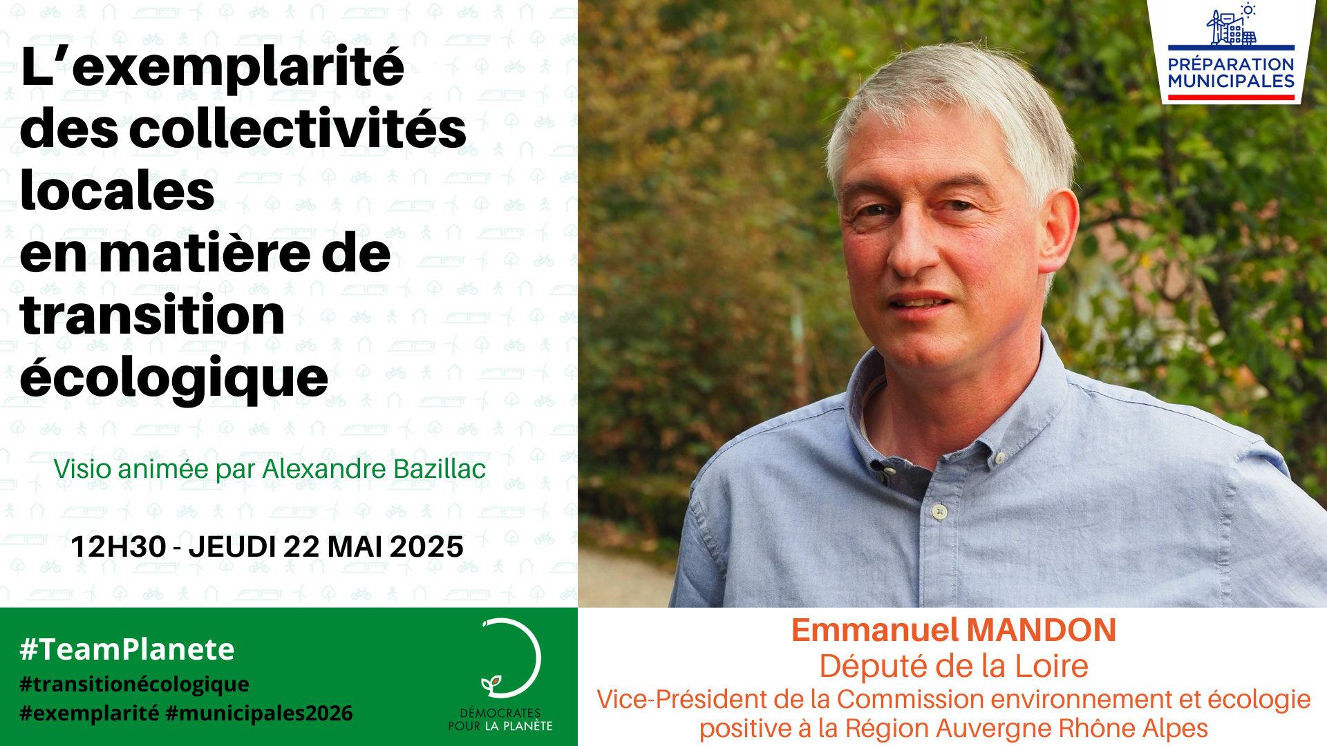 L’exemplarité  des collectivités locales  en matière de  transition écologique