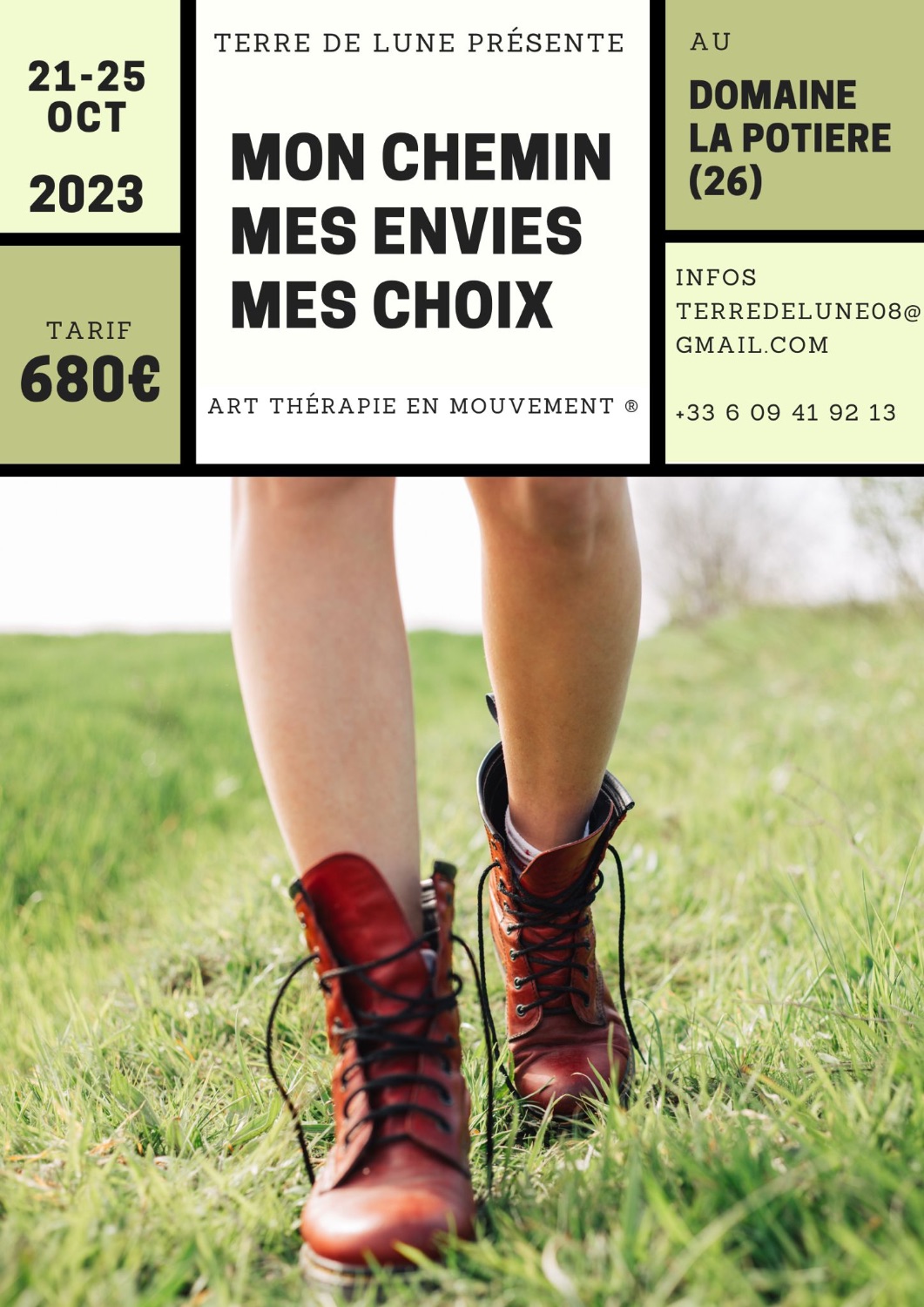 Stage d’automne 2023 : Mon chemin, mes envies, mes choix.
