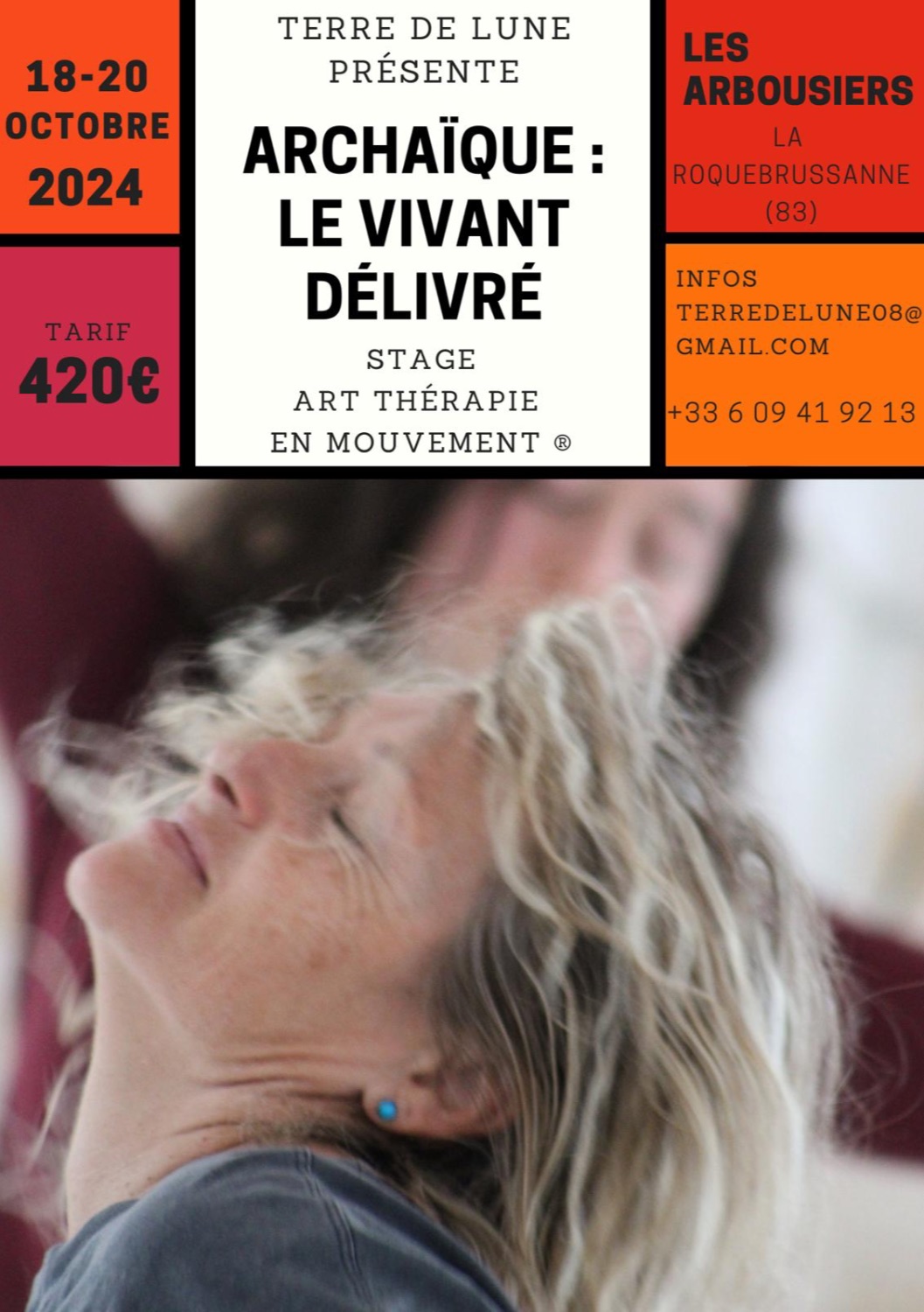 Stage art-thérapie en mouvement® automne 2024 : 