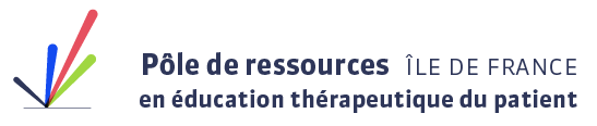 Logo Pôle de ressources en éducation thérapeutique du patient - Ile de France