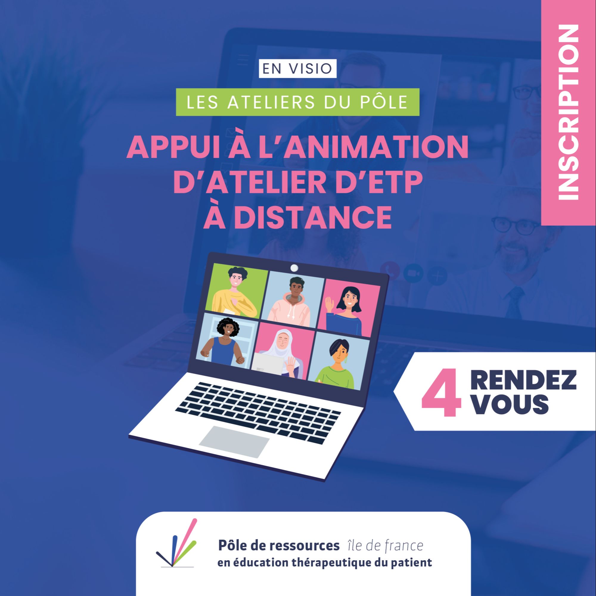 Appui à l'animation d'atelier d'ETP à distance -