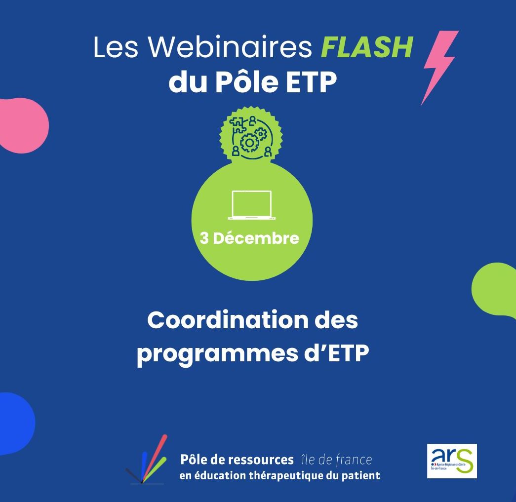 Les Webinaires Flash du Pôle ETP - Coordination