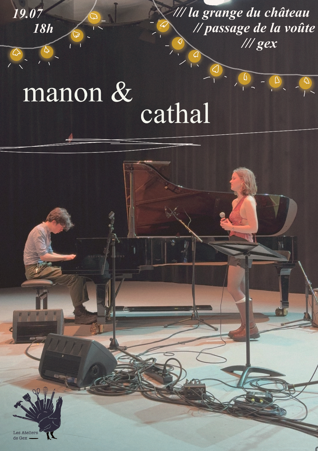 Concert Jazz-Pop, duo guitare & voix