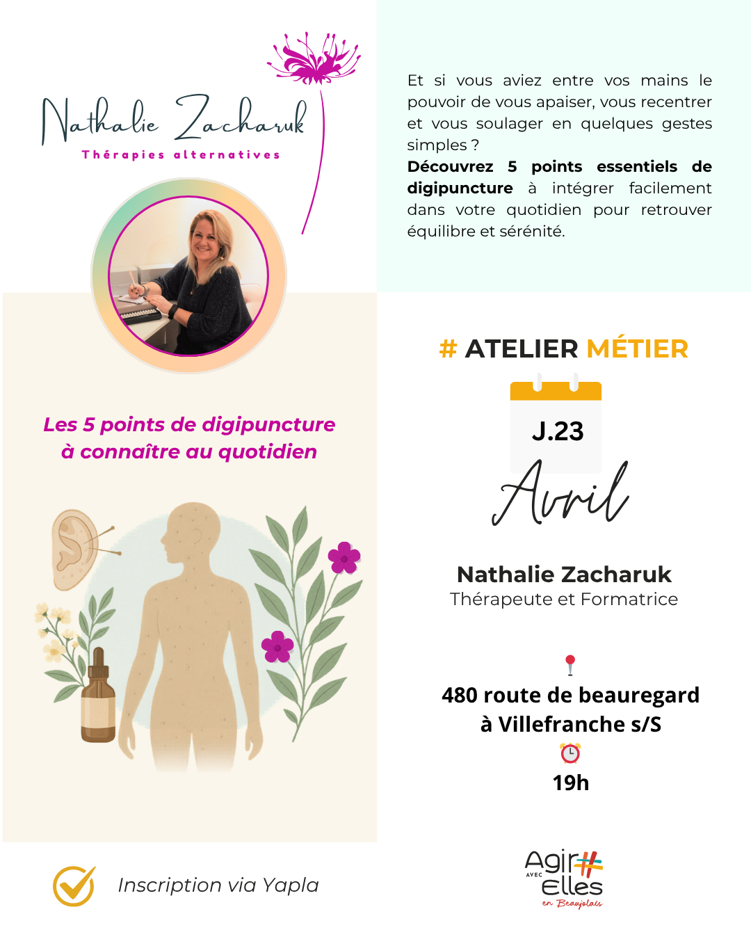 Atelier du 23 avril 2026