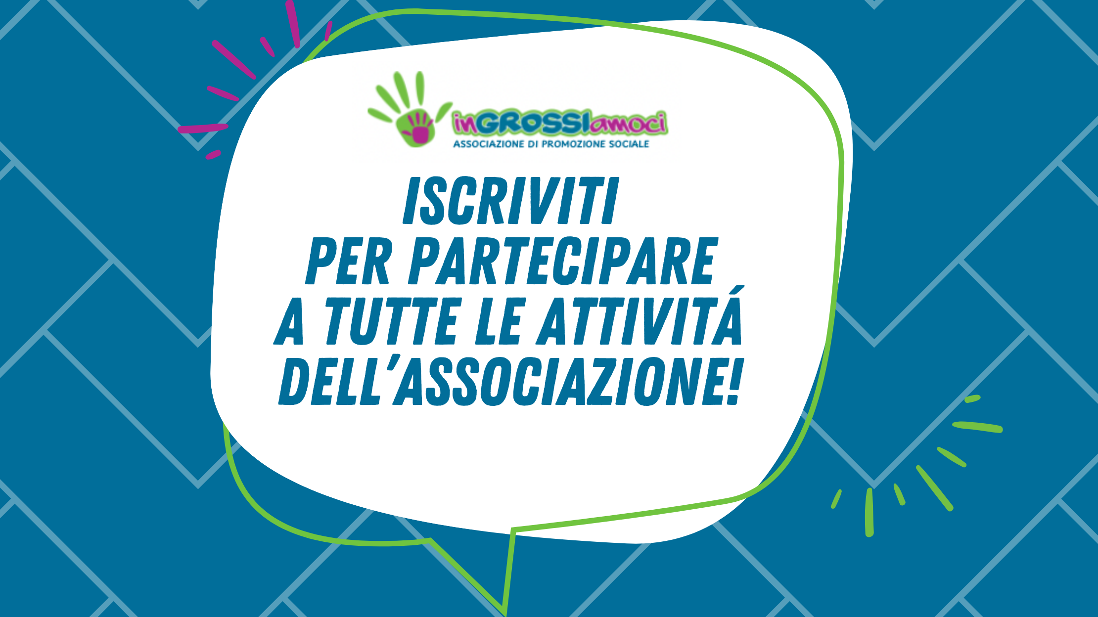 Logo inGROSSIamoci Associazione di promozione sociale