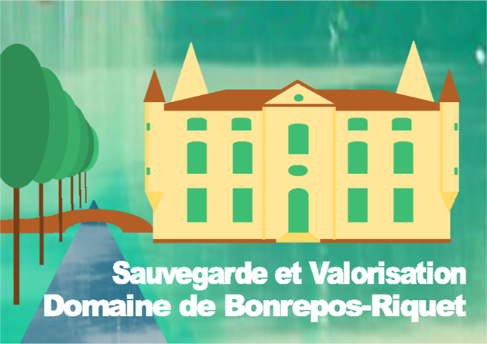 Logo SAUVEGARDE et VALORISATION du DOMAINE de BONREPOS-RIQUET