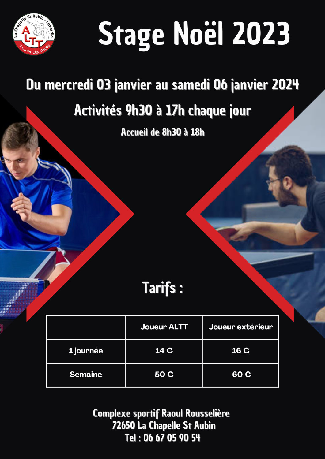Stage ALTT Noël 2023
