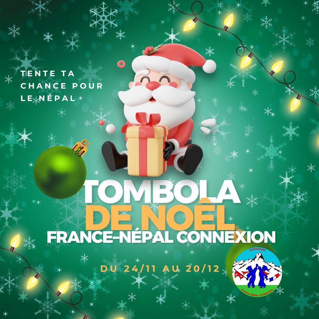 Tombola de Noël – France–Népal Connexion