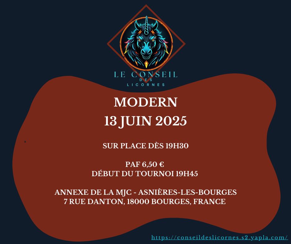 Tournoi 35 : Modern
