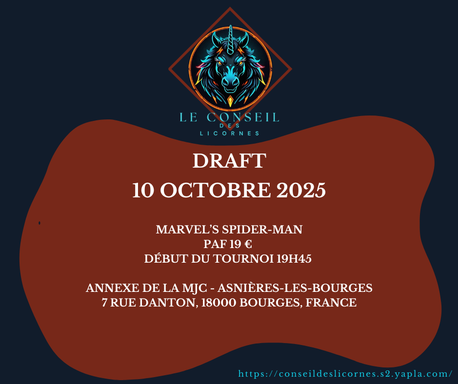 Tournoi 4 : Draft Marvel's Spider-Man