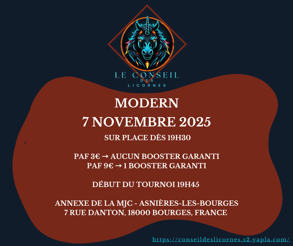 Tournoi 7 : Modern