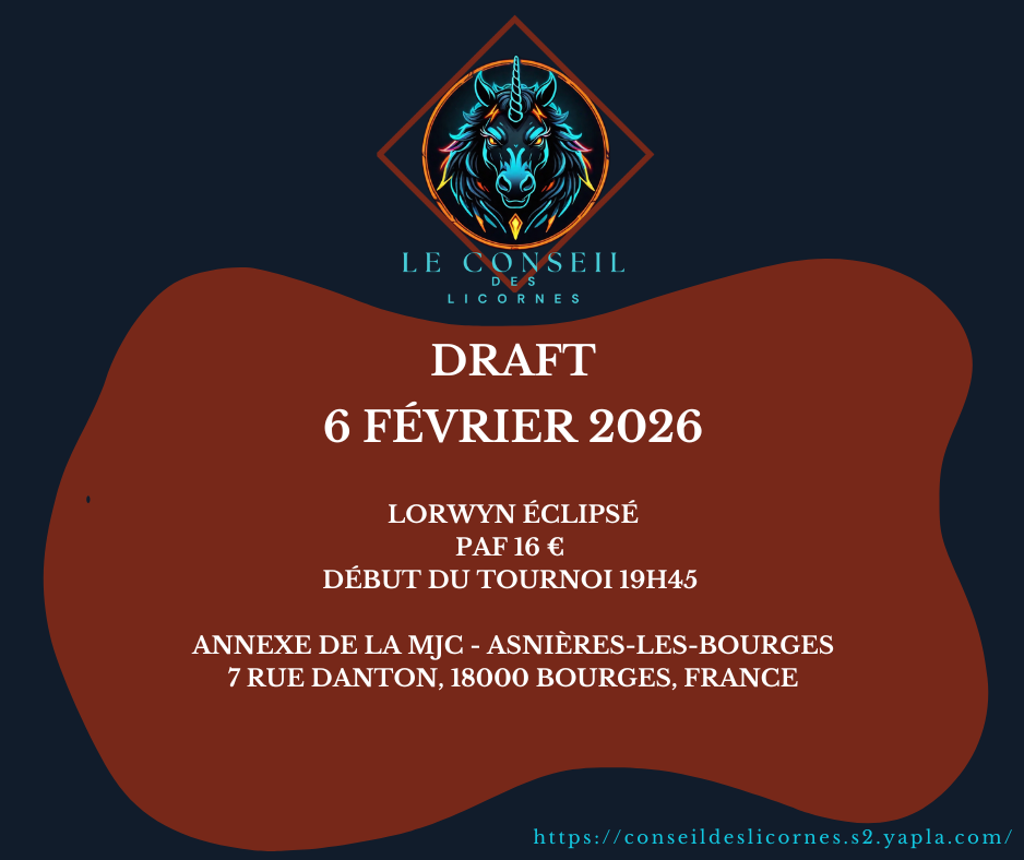 Tournoi 16 : Draft Lorwyn éclipsé