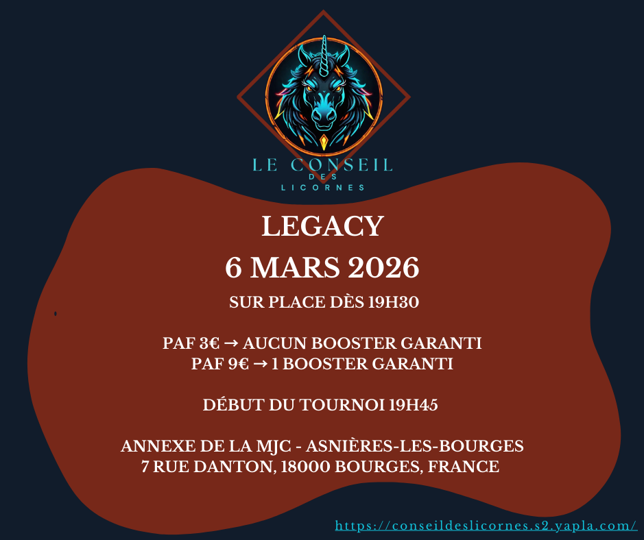 Tournoi 19 : Legacy