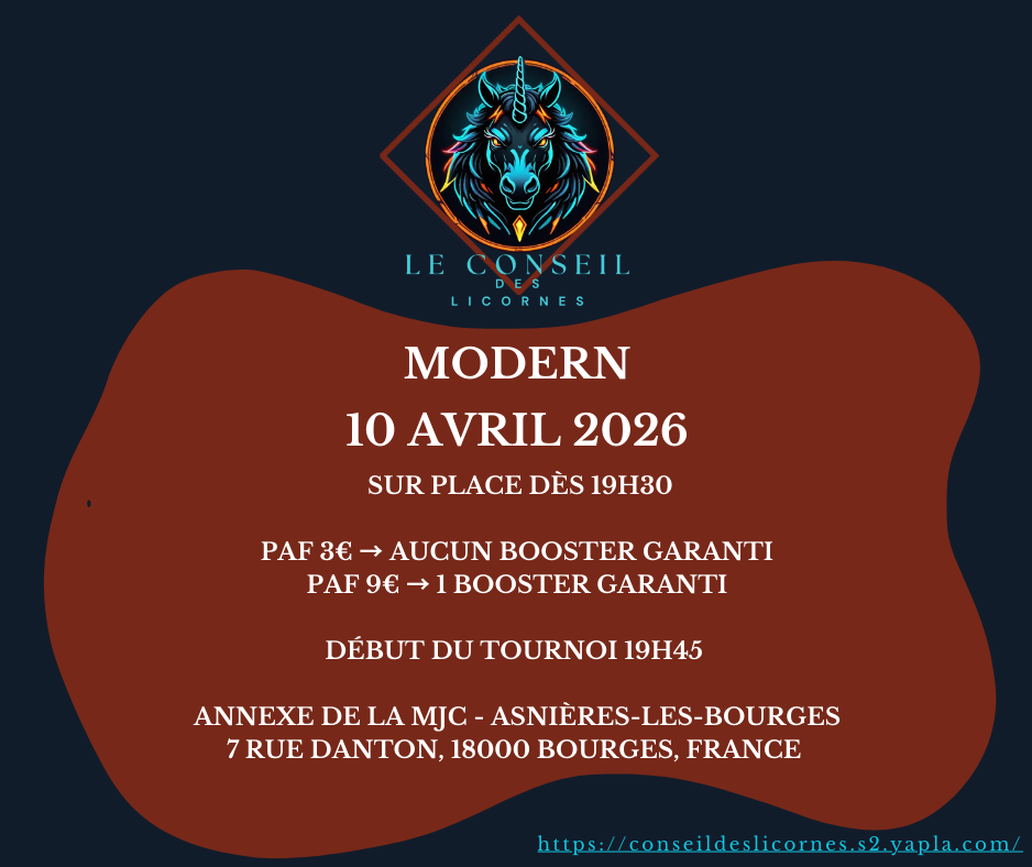 Tournoi 24 : Modern