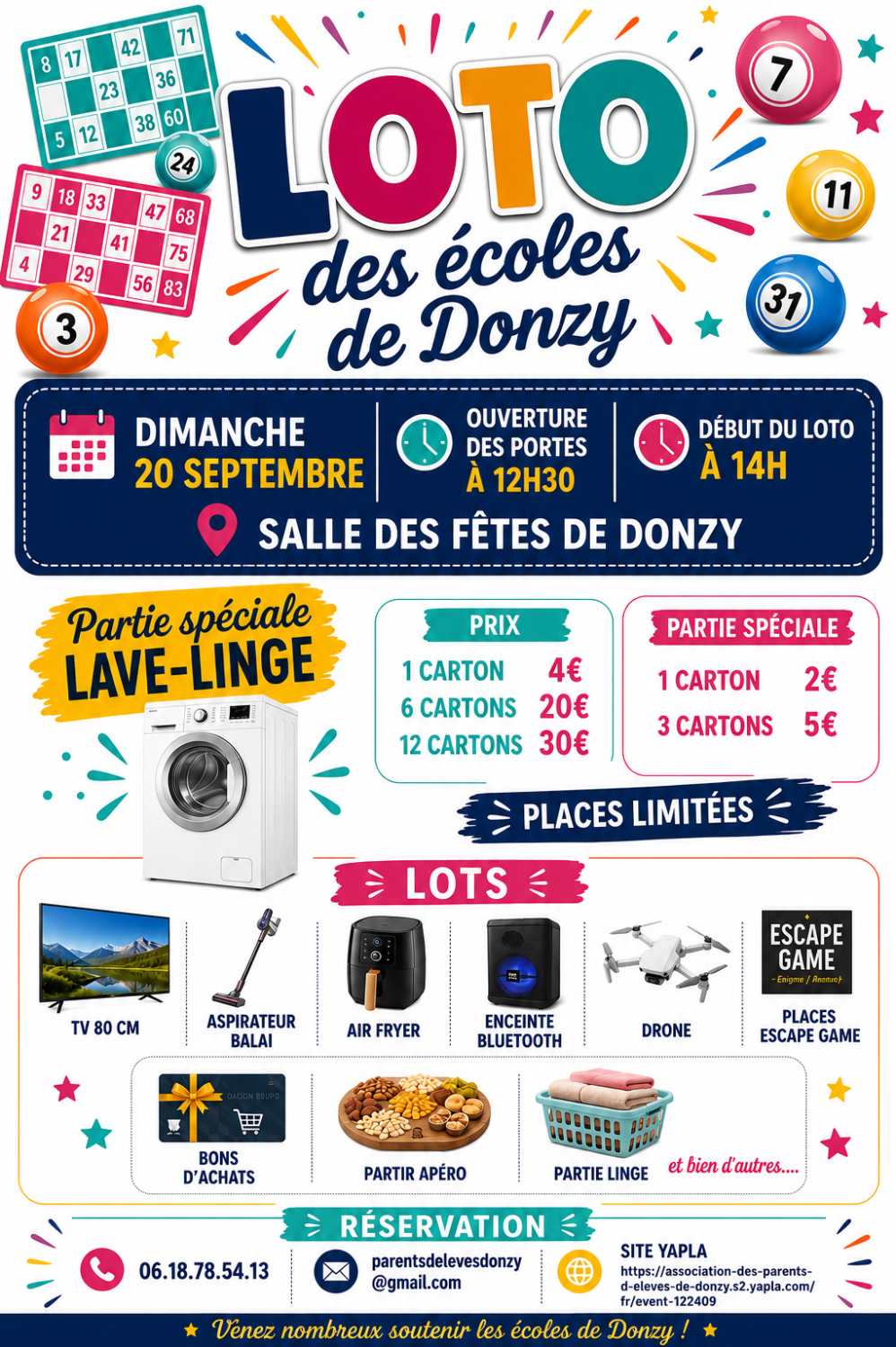 Loto des écoles de Donzy